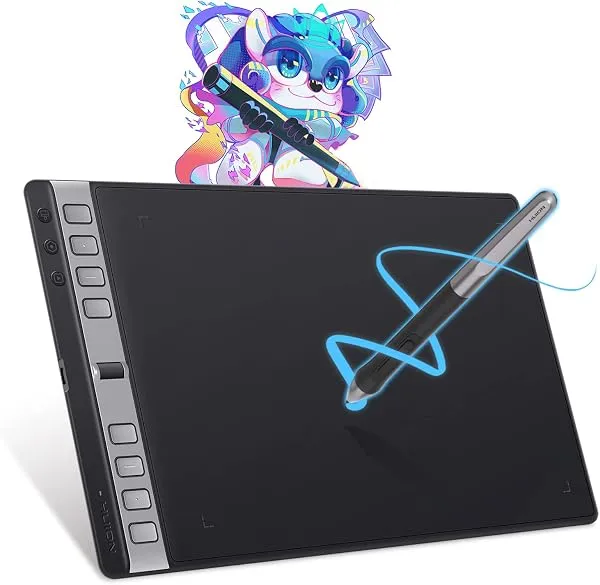 HUION Inspiroy 2 L, tableta gráfica sin pantalla