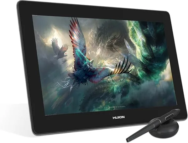 HUION Kamvas Pro 16 Plus 4K, tableta gráfica con pantalla